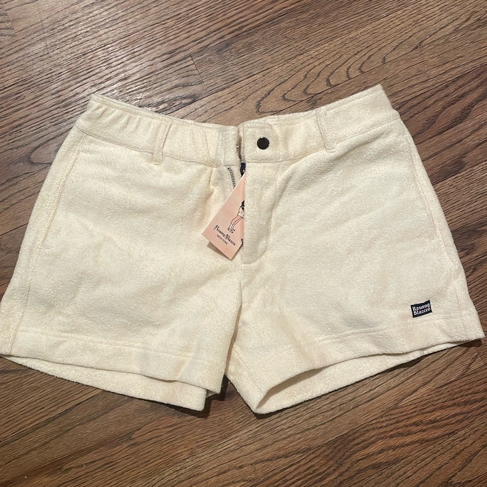 NWT rowing blazers women’s terry cloth shorts size M